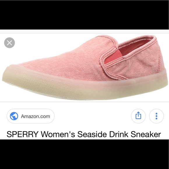 Sperry memory foam seaside drink red 8.5 - Picture 7 of 8
